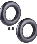 Tough As Nails Inner Tubes for 4.80/4.00-8 Inch Tires with TR87 Angled Valve, 2 Pack, shown with valve caps