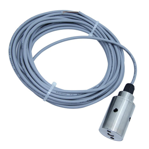 Liquid Level Float Switch With Self-Weighting, No Bracket Install, Vertical Slosh Guard, SS304 Stainless Steel, 7.6 ft cable