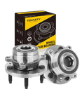 Two Pack 512460 Wheel Hub Bearing Assembly Front Or Rear For Ford Explorer 2011 To 2019 And Police Interceptor Utility 2013 To 2018 5 Lug Non ABS