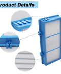 Replacement Filter Set For Holmes Aer1 And Bionaire Purifiers With Four Filters And Eight Booster Pre Filters HAPF300AH U4R NUC close-up details