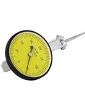 Beefy Lever Dial Indicator Magnetic Holder And Stand Kit For Precision Measurement With Pro Grade Probes Magnetic Base And Tools Micrometer Dial Gauge 0.8mm Stand B, yellow dial close-up