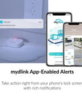 Water Sensor Add On for DCH-S1621KT, Long Range Battery Powered, Wi Fi Enabled Home Monitoring With App Alerts, interface shown