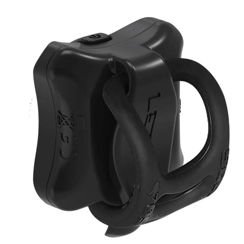 Zecto Drive Front Bike Light Up To 250 Lumens USB Rechargeable IPX7 Waterproof For Night Rides With Solid And Flash Modes USB C Charging Silicone Rubber Mounting Strap Included Black