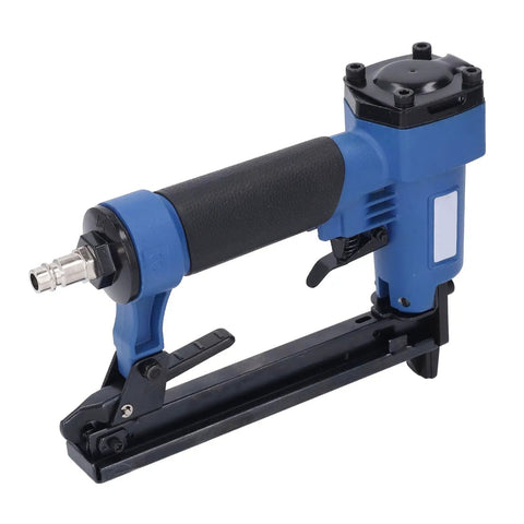 Heavy Duty Air Brad Nailer With Ergonomic Rubber Grip And Lightweight Aluminum Frame engineered for zero bindups and smooth shooting.