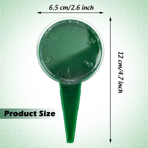 Compact Handy Seed Spreader Handheld Planter Tool For Tiny Seeds Portable Mini Garden Seeder size dimensions shown