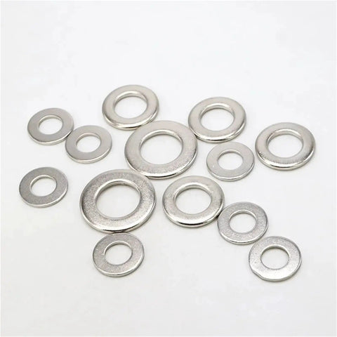 200 Piece Carbon Steel Nickel Plated Spring Lock Washers Assortment Kit M3 To M12 Pro Grade For Heavy Duty Everyday Use Delivers Stable Load Distribution And Consistent Tightness On Any Fastener, mixed sizes