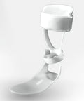 Drop Foot Stabilizer AFO Brace For Easy Confident Walking Lightweight polyethylene ankle support visible against white backdrop.