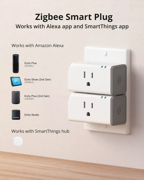 Smart Plug 2 Pack With Quick Setup And Voice Control Works With Alexa And Google Assistant Remote App Control For Home Automation S31 Lite Style in use