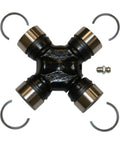 Universal Joint 2153105 Beefed Up U Joint With Chrome Molybdenum Alloy Steel showing needle bearings and snap rings