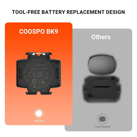 Bike Speed Sensor BK9S With Bluetooth Five Point Oh And ANT Plus Dual Band For Real Time Speed And Distance Tracking On Your Bike Computer Or Cycling Apps Compatible With Rouvy Peloton Wahoo And GPS Bike Computers