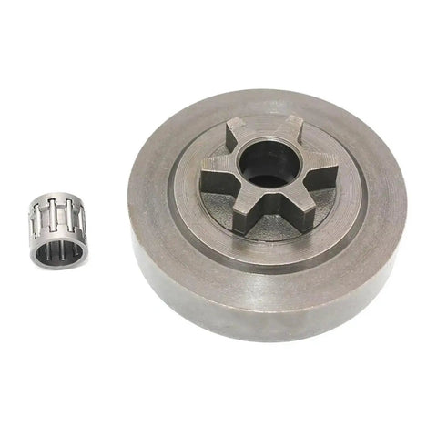 Heavy Duty Clutch Drum Spur Sprocket For Husqvarna 260T 270WES 281WES Chainsaw Parts, robust metal construction, suitable for outdoor cutting.