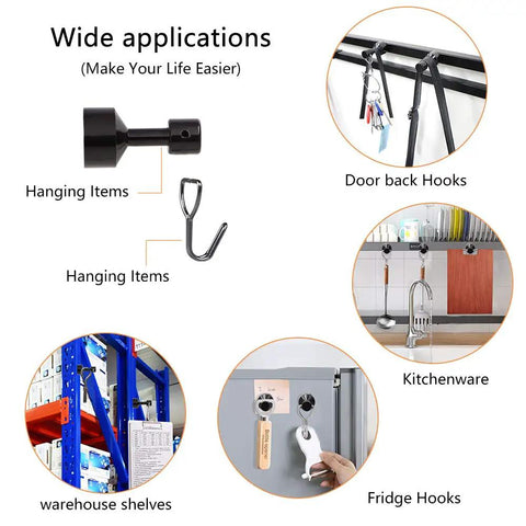 Top Shelf N52 Neodymium Magnet Key Set Slick Grip For Jewelry Testing Wall Stud Locator Peg Hook Puller And Baby Cabinet Lock Extras Dope Multi Task Tool Zero Fuss
