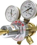Beefy Two Stage Hydrogen Regulator With CGA350 Inlet, Polished Chrome Bonnet, Easy Read Two Inch Gauge, Tri Layer Neoprene Diaphragms