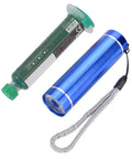 Solder Mask Ink With Curing Light Set For BGA PCB Repair, blue curing lamp and green oil for circuit boards repair.