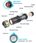 Components of 365Nm And 395Nm Ultraviolet Flashlight For Detecting Dog Urine And Pet Stains Portable Blacklight LED Torch.