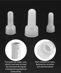 Rock Solid 120 Pack Closed End Crimp Connectors For Electric Pros. Heavy Duty Nylon Insulated Tips In 22-16, 16-14 And 12-10 Gauge Sizes Guarantee Snug Fits Plus Safety Certs That Keep Your Gear Short Circuit Free And Looking Sharp On Any Rig.