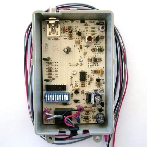 12 To 30 Volt Gate Receiver For Automatic Opener Systems, MCS109950 Linear Stanley Compatible Radio Receiver circuit board