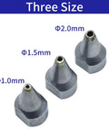 Three Piece Desoldering Nozzle Set Copper Tips 1.0mm 1.5mm 2.0mm For S993A S995A Electric Vacuum Desoldering Pump Solder Sucker Gun