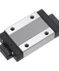MGN12H Stainless Steel Sliding Carriage Block With Plastic Anti Fall Strip for 12mm Linear Motion Slide Rail, top view