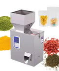 Built Tough Stainless Steel Auto Weighing Filling Machine For Dry Powder And Granule Packing dispensing various grains and powders.