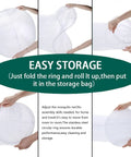 Instructions for storing Ultra Fine Dome Mosquito Net Bed Canopy For Kids And Adults Ceiling Mounted White Princess Style Net Tent 300 Mesh.
