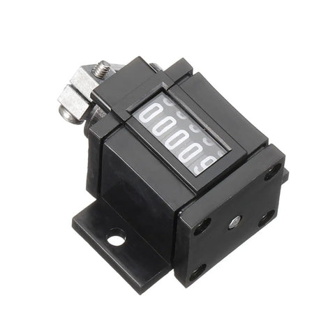 Handheld Five Digit Old School Mechanical Tally Counter With Spring And Pull Stroke Clicker No Return To Zero Durable Manual Counter