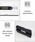Rugged Metal Roughness Measuring Instrument Handheld Surfaces Roughness Tester With Thirteen Parameters 160 Micrometer Range And High Precision One Thousandth Micrometer For Accurate Roughness Detection with calibration probe