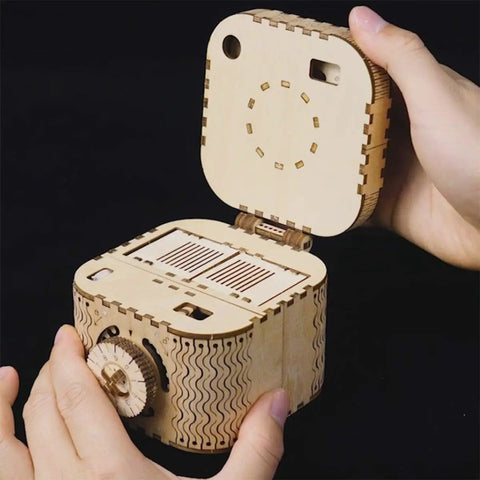 3D Wooden Puzzle Mechanical Treasure Box For Adults With Password Lock Mind Blowing Brain Teaser Toy Educational Gift For Ages 14 Plus Birthday Fun Great Gift Idea For Puzzle Lovers, open