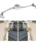 Sturdy Kitchen Cabinet Hinge With Soft Close Drop Lid For Cupboards And Wardrobes, Easy Install, Zinc Alloy Construction