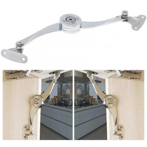 Sturdy Kitchen Cabinet Hinge With Soft Close Drop Lid For Cupboards And Wardrobes, Easy Install, Zinc Alloy Construction