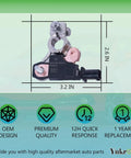 Battery Current Sensor With Real Time Voltage And Temperature Readout For Honda Civic 2012-2015, Honda CR-V 2012-2016, Acura ILX 2013-2022, Acura RDX 2013-2017 - Easy Install, Reliable ECU Data, Precise Battery Monitoring, 3.2 x 2.6 in