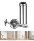 Manual 80cc Grease Gun Portable Alloy With Lock On Coupler for automotive and industrial use, silver design with piston view.