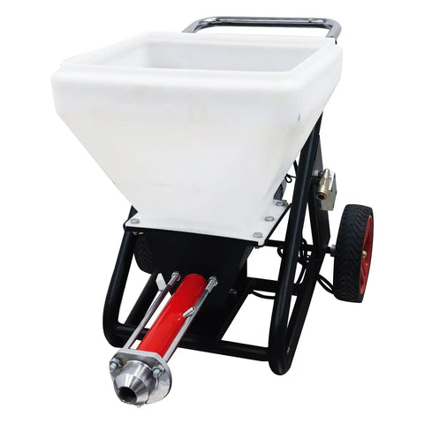 Badass Heavy Duty Mortar Spraying Machine With 48L Hopper For Putty Cement Grouting And Plaster Application Adjustable Output Built Tough For Pro Construction Sites Daily Use