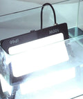 Led Flood Light, 10000Lm Waterproof Ip66, 3.5Cm Ultra-Thin Outdoor Sup submerged in water showing its waterproof design.