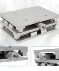 Pro Grade 2D 2 Axis Laser Marker Stand With XY Positioning, Polished Lifting Platform And Aluminum Workbench, 8.2x5 Inch Table