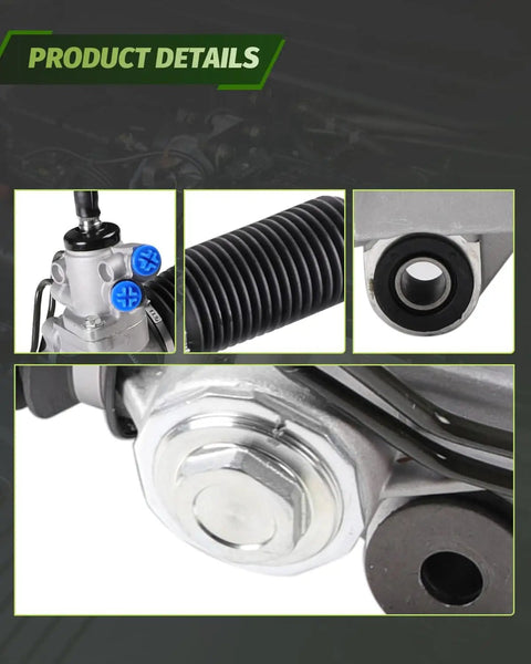 Close-up views of Toyota Tacoma And 4Runner Hydraulic Power Steering Rack And Pinion Assembly Built For Your Tough Rig
