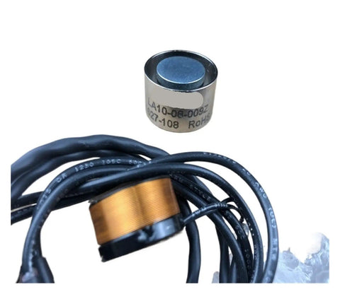 High Speed Brushless Voice Coil Motor With Direct Drive For Precise Positioning And Fast Motion LA10-08-009Z Cylindrical Design Closed Loop Control For Superior Accuracy In CNC Robotics And Automated Equipment, compact cylindrical motor with attached cable