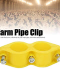 Water Pipe Clip Set 10 Pack Round Fasteners With Screws for aquaculture waterlines on farm