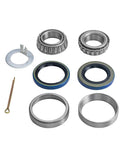 Two Pack Trailer Axle Bearings Kit With L44649 L44610 Inner And Outer Bearings fits one and one sixteenth inch trailer axle with grease seals.