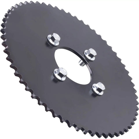 60 Tooth Rear Sprocket For 35 Chain For Mini Bike Go Kart Trike ATV Quad Predator 79cc 212cc 420cc Heavy Duty Steel Build With 2 Inch Center Hole And Mounting Holes