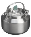 Nesting Kettle Cookset 1.0 L Stainless Steel For Open Flame Camping Ultra Lightweight And Durable Gear Easy To Clean