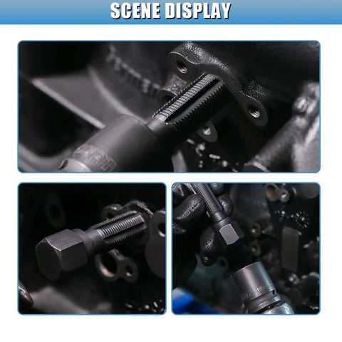 14mm Spark Plug Thread Repair Kit With Tap And Four Thread Inserts For Damaged Spark Plug Holes In Cylinder Head