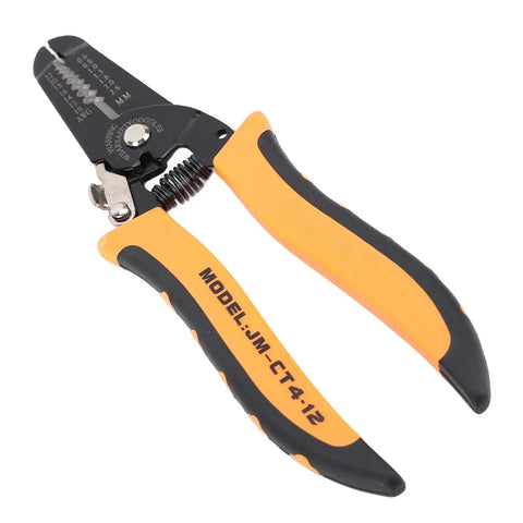 Tough As Nails Carbon Steel Wire Stripper Pliers With Safety Lock for precise cutting and stripping of various wire gauges.