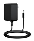 UL Listed 12V 1A AC DC Adapter Charger Replacement For Netgear Prosafe GS605 GS608 GS116 GS108 Ethernet Switches 5 Foot Cable black adapter with barrel plug