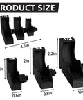 Magnetic Ratchet Organizer Set for One Quarter Inch Three Eighth Inch And One Half Inch Ratchets with size measurements