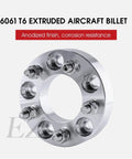 5x135 To 5x4.75 Wheel Adapters 1.5 Inch Thick Forged 6061 T6 Billet with anodized finish, CNC machined for precision