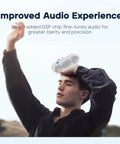 Person enjoying improved audio with XSound Go Bluetooth Speaker with 16W Power, Big Sound, Clear Treble, Deep Bass, 24H Playtime.