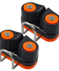 Cam Cleats With Wire Flaired Leading Ring For 3mm To 15mm Rope, Nylon Cammatic Cleats For Marine Boats And Kayaks, Quick Entry