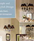 Clip On Chandelier Lamp Shades for Candelabra Bulbs Only, 3 Inch Top Diameter, 6 Inch Bottom Diameter, stylish home decor