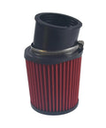 Red 62mm air filter from 62Mm Air Filter Adapter Spark Plug Kit Fits 301cc 420cc 389cc 13HP 15HP Engines And Honda GX340 GX390 11HP 13HP
